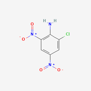 Chemical structure of 6-Chloro-2,4-dinitroaniline