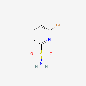 Chemical structure of 6-Bromopyridine-2-sulfonamide