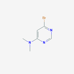 Chemical structure of 6-Bromo-N,N-dimethylpyrimidin-4-amine