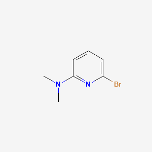 Chemical structure of 6-Bromo-N,N-dimethylpyridin-2-amine