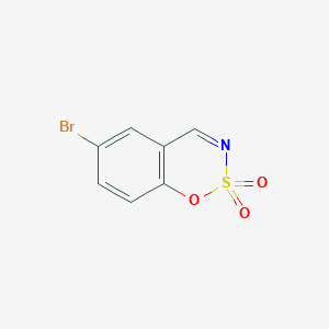 Chemical structure of 6-bromobenzo[e][1,2,3]oxathiazine 2,2-dioxide