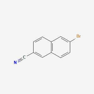 Chemical structure of 6-Bromo-2-naphthonitrile