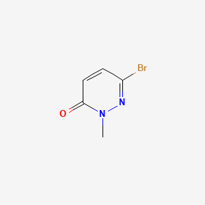 Chemical structure of 6-Bromo-2-Methyl-3(2H)-Pyridazinone