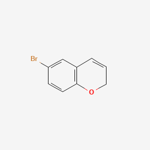 Chemical structure of 6-Bromo-2H-chromene
