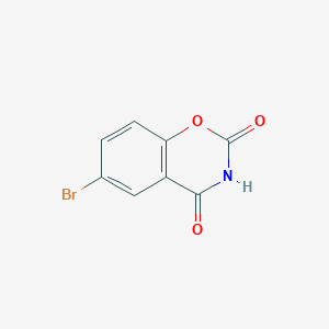 Chemical structure of 6-Bromo-2H-1,3-Benzoxazine-2,4(3H)-Dione