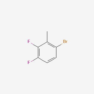 Chemical structure of 6-Bromo-2,3-Difluorotoluene