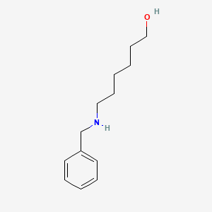 Chemical structure of 6-Benzylamino-1-hexanol