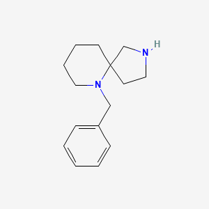 Chemical structure of 6-Benzyl-2,6-diazaspiro[4.5]decane