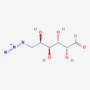 Chemical structure of 6-Azido-6-deoxy-D-galactose