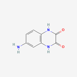 Chemical structure of 6-Aminoquinoxaline-2,3(1H,4H)-dione