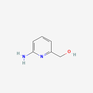 Chemical structure of 6-Amino-2-pyridinemethanol