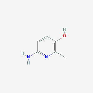 Chemical structure of 6-Amino-2-methylpyridin-3-ol