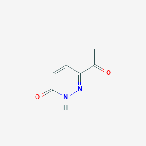 Chemical structure of 6-Acetylpyridazin-3(2H)-one