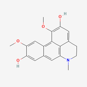 Chemical structure of 6a,7-Dehydroboldine