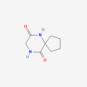 Chemical structure of 6,9-diazaspiro[4.5]decane-7,10-dione