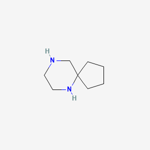 Chemical structure of 6,9-diazaspiro[4.5]decane