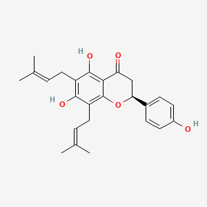 Chemical structure of Senegalensin