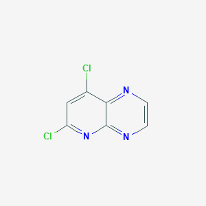 Chemical structure of 6,8-Dichloropyrido[2,3-b]pyrazine