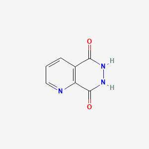 Chemical structure of 6,7-Dihydropyrido[2,3-d]pyridazine-5,8-dione