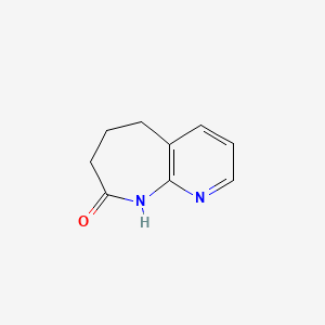 Chemical structure of 6,7-Dihydro-5H-pyrido[2,3-b]azepin-8(9H)-one