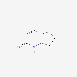 Chemical structure of 6,7-Dihydro-5H-cyclopenta[b]pyridin-2-ol