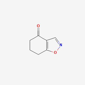 Chemical structure of 6,7-dihydro-5H-benzo[d]isoxazol-4-one