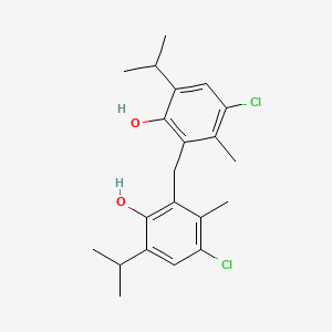 Chemical structure of Biclotymol