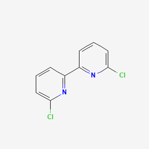 Chemical structure of 6,6'-Dichloro-2,2'-bipyridine