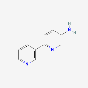 Chemical structure of 6-(Pyridin-3-yl)pyridin-3-amine