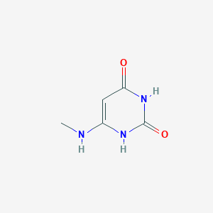 Chemical structure of 6-(Methylamino)pyrimidine-2,4(1H,3H)-dione