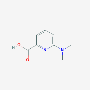 Chemical structure of 6-(Dimethylamino)picolinic acid