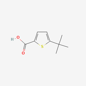 Chemical structure of 5-tert-Butylthiophene-2-carboxylic acid
