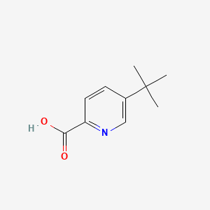 Chemical structure of 5-(tert-Butyl)picolinic acid