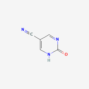 Chemical structure of 2-Oxo-1H-pyrimidine-5-carbonitrile