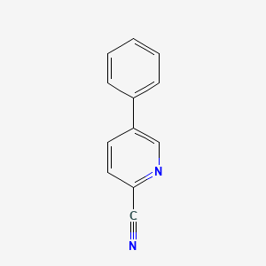Chemical structure of 5-Phenylpicolinonitrile