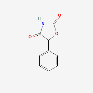 Chemical structure of 5-Phenyloxazolidinedione