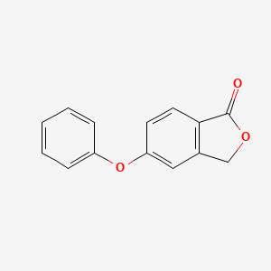 Chemical structure of 5-Phenoxyisobenzofuran-1(3H)-one