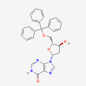 Chemical structure of 5'-O-Trt-dI
