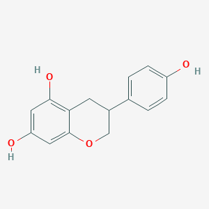 Chemical structure of 5-OH-Equol