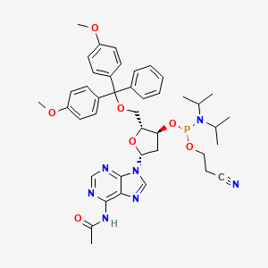 Chemical structure of Ac-dA Phosphoramidite