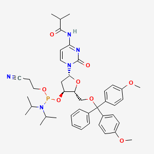 Chemical structure of IBU-DC Phosphoramidite