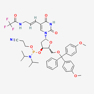 Chemical structure of 5-Aminoallyl-dU CEP