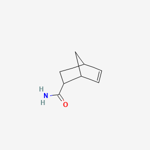 Chemical structure of 5-Norbornene-2-carboxamide