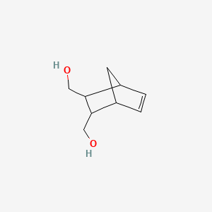Chemical structure of 5-Norbornene-2,3-dimethanol