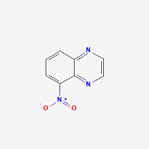 Chemical structure of 5-Nitroquinoxaline