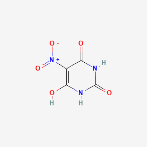 Chemical structure of 5-Nitropyrimidine-2,4,6-Triol