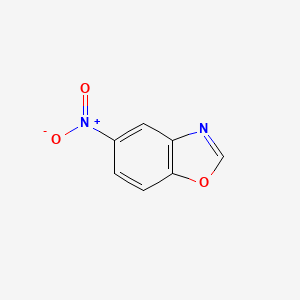 Chemical structure of 5-Nitrobenzoxazole
