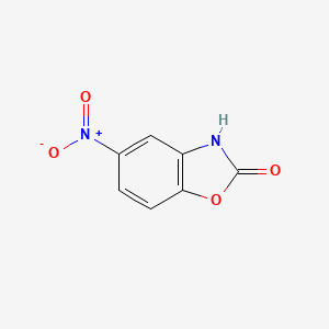 Chemical structure of 5-Nitrobenzo[d]oxazol-2(3H)-one