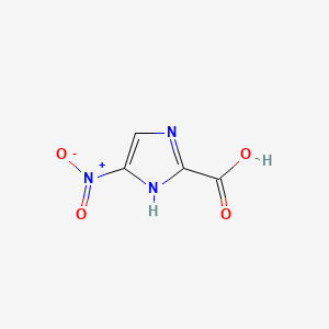 Chemical structure of 5-Nitro-1H-imidazole-2-carboxylic acid