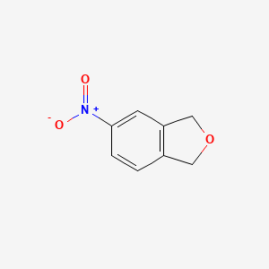 Chemical structure of 5-Nitro-1,3-dihydroisobenzofuran